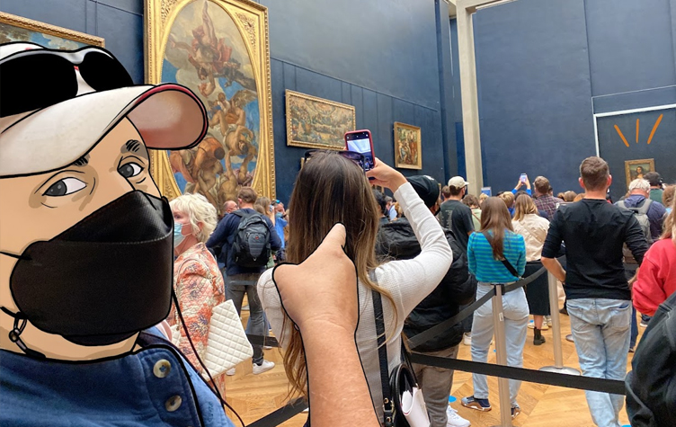 Mona Lisa at the Louvre Museum, Paris – SomethingJAM!