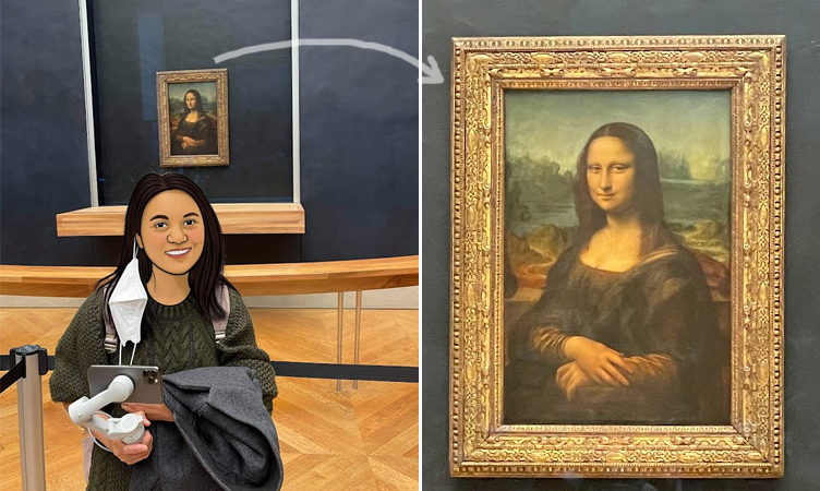 Mona Lisa at the Louvre Museum, Paris – SomethingJAM!
